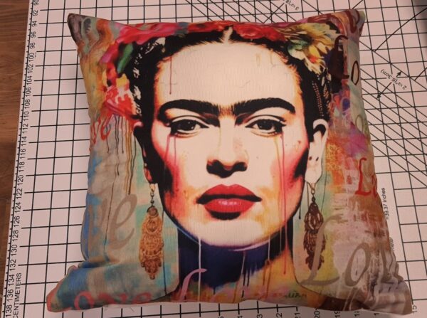 Hand Crafted Pillow Frida Kahlo Hand Crafted Pillow Frida Kahlo