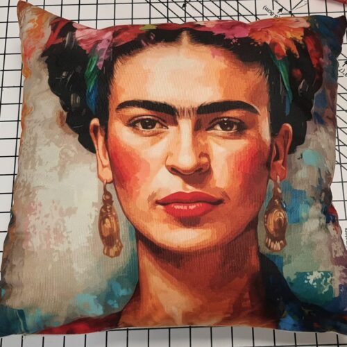 Hand Crafted Pillow Frida Kahlo Hand Crafted Pillow Frida Kahlo