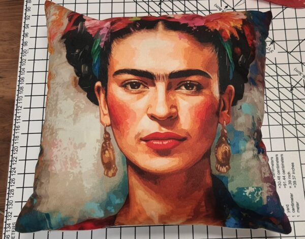 Hand Crafted Pillow Frida Kahlo Hand Crafted Pillow Frida Kahlo