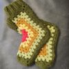 Green Knitted Socks