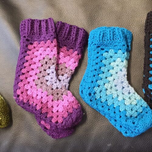 Assorted Hand Knitted Socks Assorted Hand Knitted Socks