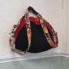 Frida Kahlo Hand Crafted Purse Black Red Back Frida Kahlo Hand Crafted Purse Black Red Back