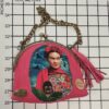 Hand-crafted Frida Kahlo Red Purse