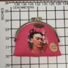 Frida Kahlo Hand Crafted Purse Pink Portrait Frida Kahlo Hand Crafted Purse Pink Portrait