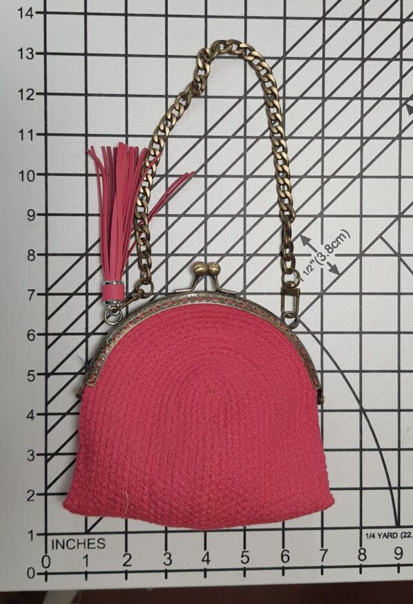 Frida Kahlo Hand Crafted Purse Roses Portrait Back Frida Kahlo Hand Crafted Purse Roses Portrait Back