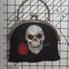 Hand-crafted Black Skull Purse Hand-crafted Black Skull Purse