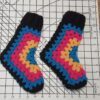 Black Hand Knitted Socks