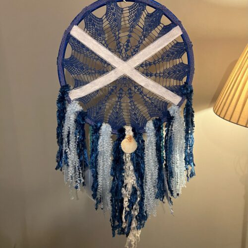 IMG-20250413-WA0003 Scottish Flag Dreamcatcher