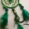 Hand Crafted Green Swirl Dreamcatcher Aspect Hand Crafted Green Swirl Dreamcatcher Aspect