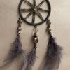 Hand Crafted Dark Feather Dreamcatcher Feathers Full Hand Crafted Dark Feather Dreamcatcher Feathers Full