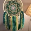 Hand Crafted Green Yellow Dreamcatcher Tassels Hand Crafted Green Yellow Dreamcatcher Tassels